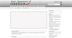 Desktop Screenshot of oregonaao.com